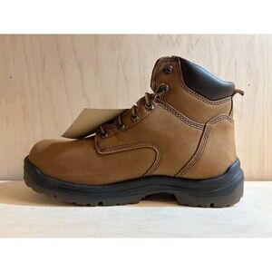 Red Wing King Toe Men's 6-inch Waterproof Soft Toe Boot US 11 D Brown Leather